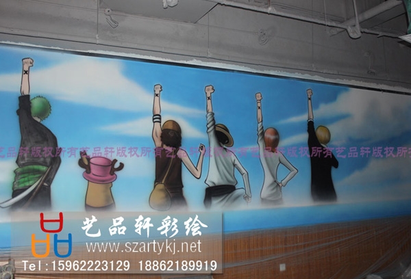 上海手绘-商业空间彩绘