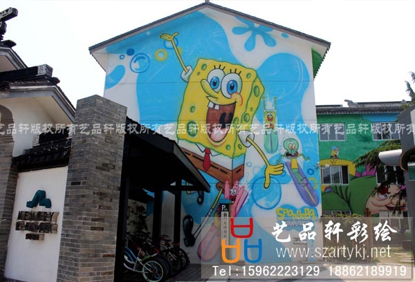 上海手绘-商业空间彩绘