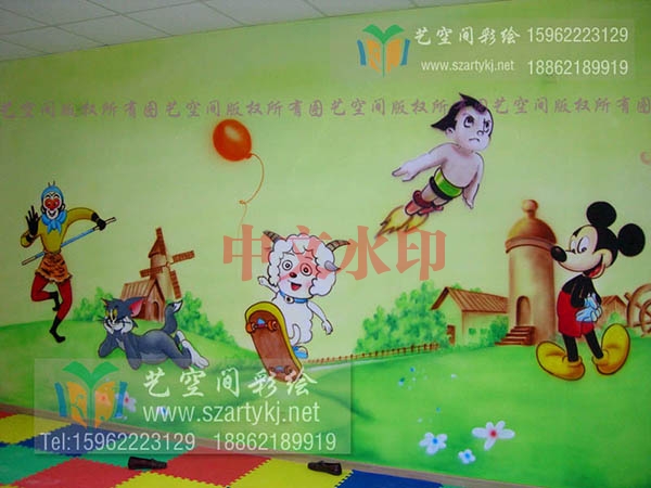 东台幼儿园墙绘