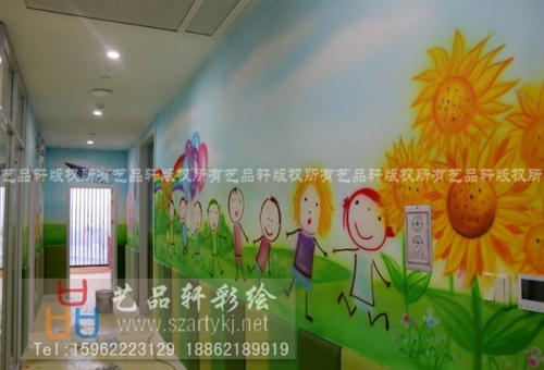苏州涂鸦-幼儿园 学校彩绘