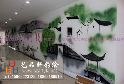 苏州手绘-商业空间彩绘