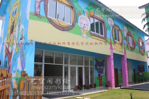 解锁幼儿园彩绘专属图案