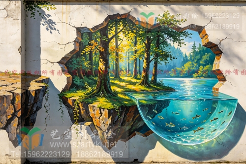 苏州3D彩绘解锁新空间