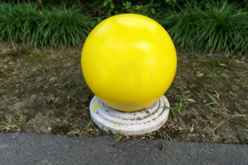 苏州彩绘公司美化街边石球
