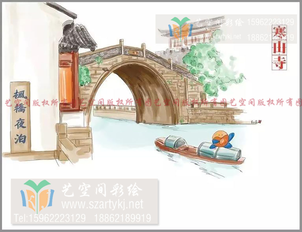 苏州手绘