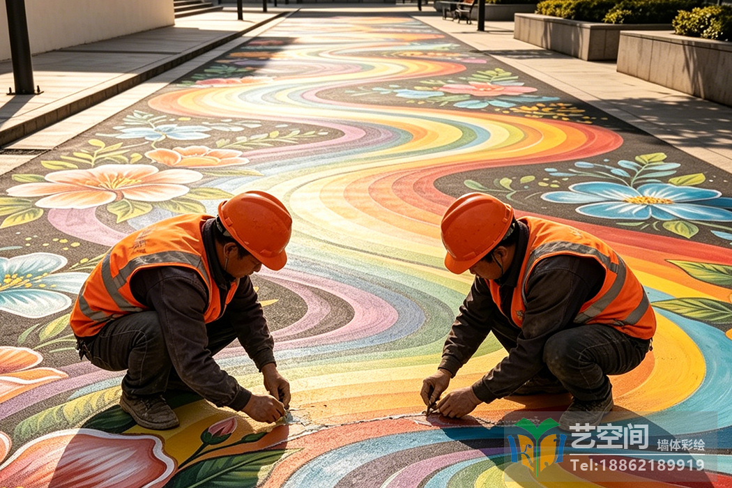 苏州3D路面彩绘