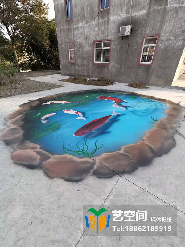 苏州地坪彩绘设计 苏州地坪彩绘设计